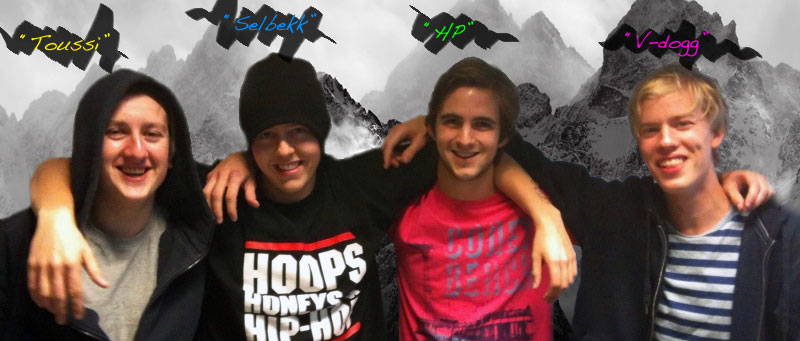Gruppe 1 - Hans Petter, Vegard, Toussi og Kris